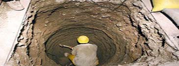 حفاری چاه در جنت آباد